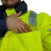 Куртка сигнальна утеплена LIME | Куртки купити оптом